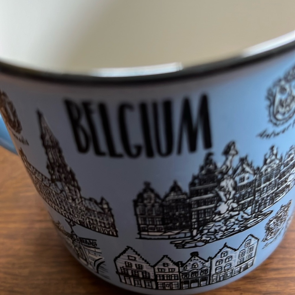 Belgium coffee cup